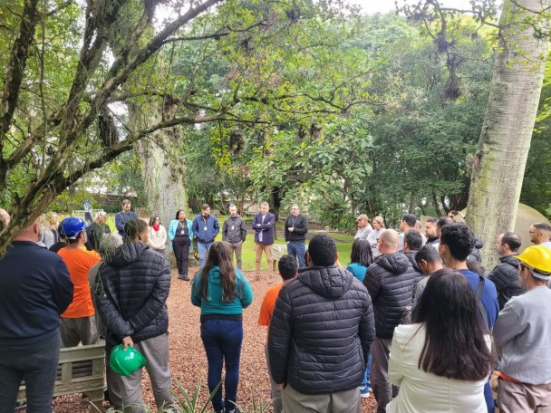Ação reuniu diversos setores do Palácio 